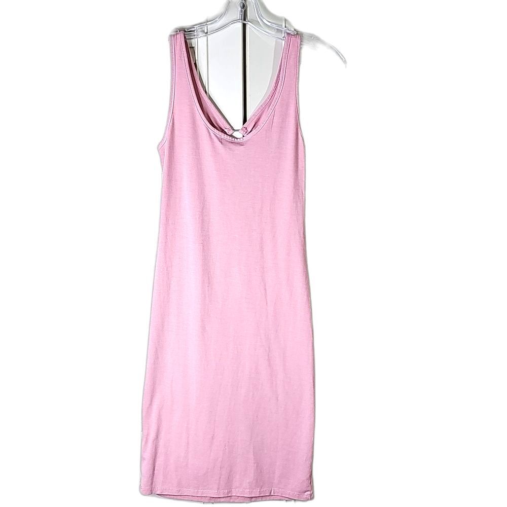 Tank Dress By Absolutely Love it Pink Size Large - Picture 3 of 4